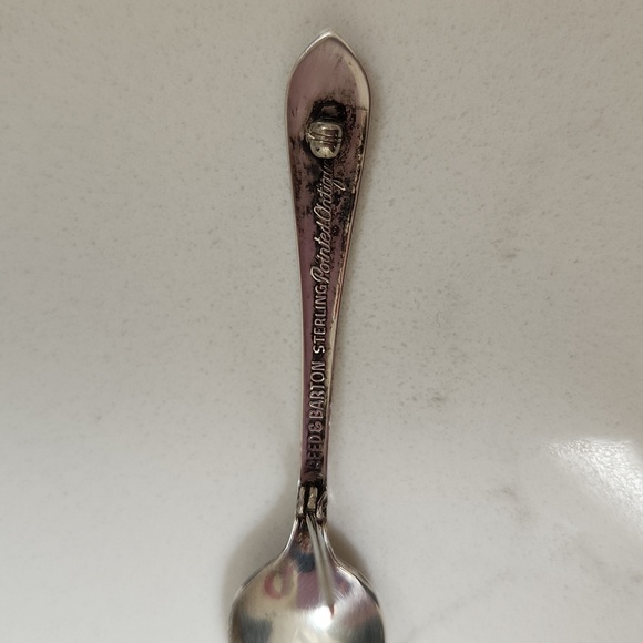 Reed & Barton Sterling spoon Pin/brooch - Picture 4 of 5